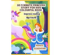 80 5 Minute Princess Story for kids Colourful book | Improve reading | Age 4 to 10