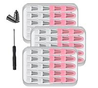 80/60/40 PCS Tire Repair Rubber Nails Kit with 2 Sizes, Vacuum Tire Repair Plugs with Box and Screwdriver, Fast Self-Service Tire Repair Tools (30Pcs S+30Pcs L)