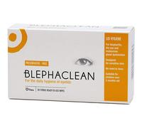80 Blephaclean Sterile Daily Eyelid Wipes For Blepharitis | Hygienic & Hydrating Eyelid Wipes Effectively Clean & Moisturise | Pack (4 x 20)