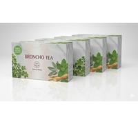 80 Bronchial Tea Bags Herbal Tea 100% Natural with Thyme,Oregano,Peppermint,Sage leaf & Licorice - 4 Boxes 1.5 g Bags