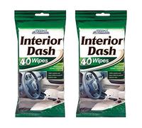 80 Car Dash Interior Clean Wipes 2 Packs of 40