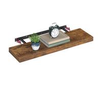 80 CM Floating Shelf, Rustic Brown / Set of 3(80 cm)