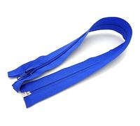 80 cm Zipper, Open Ended Separating Nylon Spiral Coil Zip, Size No #5 (Blue, Royal)
