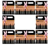 80 DURACELL Plus AA MN1500 LR6 Batteries 1.5V ALKALINE Stilo/ Mignon 8 x 10 PKS