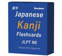80 Easy to Remember Japanese Kanji Flash Cards for Beginners (JLPT N5)