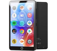 80 GB MP3 player with Bluetooth and WiFi, 4.02 Inch Touchscreen Android player with Camera, Spotify, Audible, Amazon Music, Deezer, HiFi Music and Speaker, FM Radio