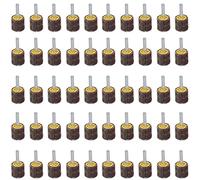 80 Grit 25mm Flap Wheel Disc Abrasive Sanding Pads for Drills 6mm Shank 50pc