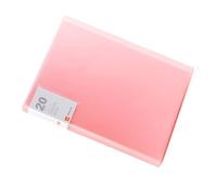 80 Pages File Folder Large Capacity Storage Folder Document Bag a 4 Papers Organizers for Important Paper