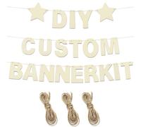 80 Pcs 4Inch Unfinished Wooden Alphabet Letters DIY Custome Wooden Letter Banners for Party Supplies Wood Letters for Painting Arts Spelling Learning Gifts Handmade Wood Crafts Home Decorations