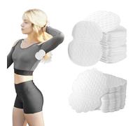 80 Pcs Armpit Sweat Pads, Underarm Sweat Pads for Women Men, Self Adhesive Absorbent Antiperspirant Armpit Guards Patches Blocker Dress Shields Invisible