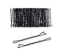 80 pcs Black Hair Bobby Pins for Thick Hair, 5cm Long Hair Pins for Women, Pins for Thick & Strong Hair, Kirby Grips, Curby Grips
