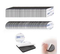 80 Pcs Double Sided Tape Set, 2 Shapes Heavy Sticky Pads, Duty Strong Foam Pads, Waterproof Adhesive Mounting Pads for Outdoor Household Mounting, Square & Round