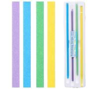 80 PCS GLI-Smile Dental Polishing Strips, Pre-Cut Resin Polishing Strips, Teeth Sanding, 4 Sizes, 80 Strips