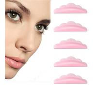 80 Pcs Lash Lift Pads, Lash Lift Tool, Eyelash Pads Reusable Lash Lifting Pads Silicone Eyelash Pads for Eyelashes Silicone Pads Eyelash Lift Perming Curler Shield Pads Makeup Tool (Pink)