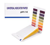 80 Pcs Ph Test Strips, Ph 1-14 Litmus Paper, 1 Pack Ph Strips, Ph Test Kit, Ph Tester for Drinking Water Saliva Cosmetic Pool Spa Soap Soil Fish Tank Pet Food Ph Test Monitoring