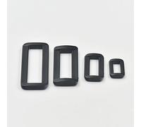 80 Pcs Plastic Rectangle Keepers Buckles Clips for 1.5" 38mm Strap Belt Webbing Ribbon Buckle
