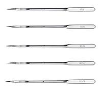 80 PCS Sewing Machine Needles - Universal Heavy Duty Needles in 6 Sizes (65/9-110/18) - Ideal for Singer, Brother & More - Perfect Sewing Accessories for Home Machines & DIY Projects