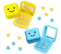 80 Pcs Starface Pimple Patches, Pimple Patches,Star Spot Patches for Face And Skin Care, Ideal For Daily Skincare, Hydrocolloid Blemish Spot Patches with Portable Mirror Case