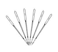 80 Pcs Universal Sewing Machine Needles,Heavy Duty 6 Sizes 65/9 75/11 80/12 90/14 100/16 110/18 for Sin-ger Brother Janome Accessories