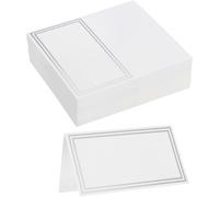 80 Pcs Wedding Place Cards Flower Branches Table Name Place Cards Seating Placement Tags Wedding Name Crads for Table Setting Wedding Birthday Christmas Party Decors