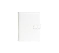 80 Pockets Wide Photo Album for Fujifilm Instax Wide EVO 400 300 210 200 Camera,for Polaroid 600 i-Type Films,for 4.25 x 3.5" Pictures (White)
