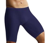 80% Polyamide Men Boxer Briefs Sports Long Leg | Ice silk fabric, seamless design, long leg coverage, breathable thin material, anti-wear durability