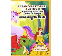 80 Princess Stories for Kids | 5 Minute Stories with Colourful Images | Improve Reading for Age 4 to 10