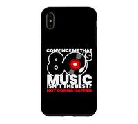 80’s Music is the Best Retro Eighties Style Music Lover Meme Case for iPhone XS Max