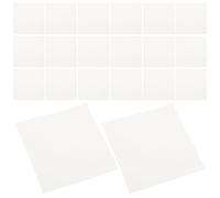 80 Sheets White Square Qualitative Filter Paper 100mm X