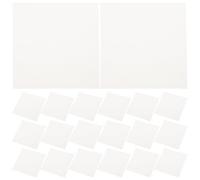 80 Sheets White Square Qualitative Filter Paper Sheets 100x100mm