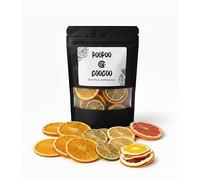 80 Slice Sampler Mixed Dried Citrus Slices for Cocktails and Drinks, Dried Fruit Lemon Lime Orange Grapefruit Dehydrated Fruit Garnish, 80 Slice Sampler Pack