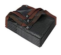 80% Sunblock Shade Cloth Net Black Resistant, Garden Shade Mesh Tarp for Plant Cover, Greenhouse, Plants(7x7 ft)