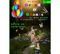 80 sympa grands et géants choses de mon monde d'enfants à colorier: livre de coloriage