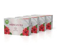 80 Tea Bags Hibiscus Tea - 4 Boxes 1.5 g Bags