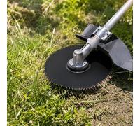 80-Tooth Brush Cutter Saw Blade for Einhell GC-BC 36-4 S, Manganese Steel Cutting Disc for Soft Grass and Weeds, Smooth Cutting and Resharpenable Edge