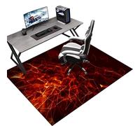 80 x 100 cm Gaming Chair Mat Non-Slip Protective, Office Carpet Protector Chair Mat, Floor Protector for Office Chair, Office Chair Mat for Hardwood Floor, Multi-Purpose Hard Floor Protection Mat
