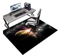 80 x 100 cm Gaming Chair Mat Non-Slip Protective, Office Carpet Protector Chair Mat, Floor Protector for Office Chair, Office Chair Mat for Hardwood Floor, Multi-Purpose Hard Floor Protection Mat