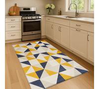 (80 x 150 cm (2 ft 6 in x 5 ft), Brio) Extra Large Area Rugs Printed Geometric Traditional Carpets Runner Rug & Luxury Floor Door Mats