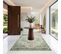 (80 x 150 cm (2 ft 6 in x 5 ft)- Floor Runner Rug/Carpet, Olive Green Traditional) Extra Large Traditional Rugs Modern Carpet Doormat