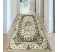 (80 x 150 cm (2 ft 6 in x 5 ft)_ Runner Floor Rug Carpet, Willow Grey) Living Room Runner Rugs Traditional Carpet Mat