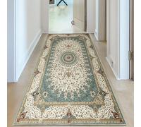 (80 x 150 cm (2 ft 6 in x 5 ft)_ Runner Floor Rug Carpet, Willow Teal) Living Room Runner Rugs Traditional Carpet Mat