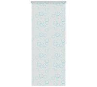 vidaXL Shower Roller Blind Blackout Window Shade for Bedroom Door Water Resistant Shower Curtain Bathroom Room Divider 80x240 cm Bubble