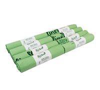 80 x 240L BioLiner Compostable Bags for Large Wheelie Bins (8 rolls) Food Waste Bin Liners - EN 13432 - Compostable 240L Large Wheelie Bin/Dustbin Bags with Composting Guide