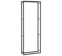 (80 x 28 x 222 cm) vidaXL Firewood Rack Storage Log Holder Log Store Wood Pile Storage Steel