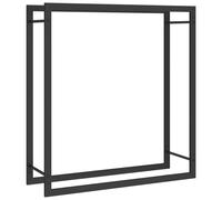 (80 x 28 x 86 cm) vidaXL Firewood Rack Storage Log Holder Log Store Wood Pile Storage Steel