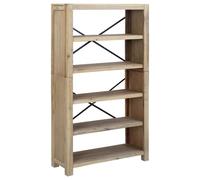 Solid Wood Acacia Bookcase Display Shelf Storage Cabinet Multi Sizes vidaXL