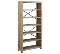 (80 x 30 x 170 cm) vidaXL Solid Wood Acacia Bookcase Display Shelf Storage Cabinet Multi Sizes