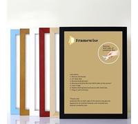 80 x 60 cm (800x600) mm Photo Frame Picture Frame Handmade Wooden | Large Poster Frames - Home and wall Decor (White)