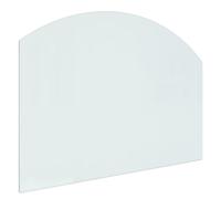 (80 x 60 cm (L x W)) vidaXL Fireplace Glass Plate Fireplace Floor Plate Base Glass Multi Sizes