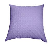 Ultrasonic Quilted Embossed Cushion Cover Homescapes Mauve 80cm x 80cm